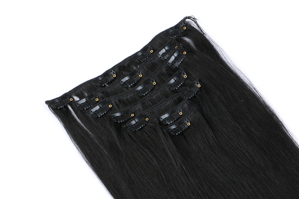 EMEDA Best Real Hair Clip in Extensions JF012